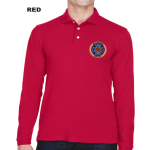 Harriton 5.6 oz. Easy Blend Long-Sleeve Polo